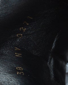 Louis Vuitton, Stellar monogram velvet high top sneakers in black