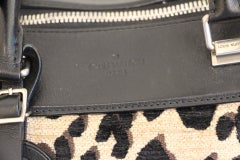 Louis Vuitton-Stephen Sprouse Bag Limited Edition "North South" In Leopar Canvas