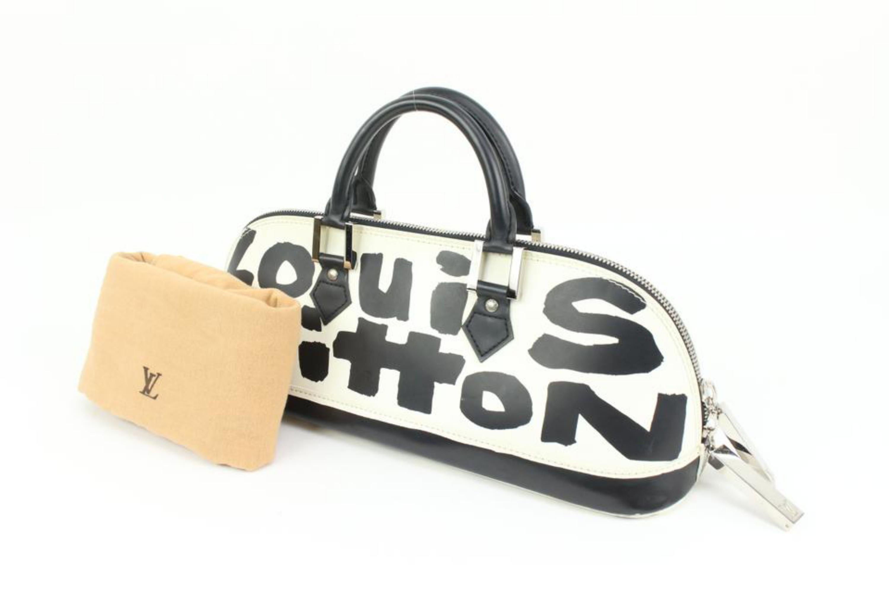 Louis Vuitton Stephen Sprouse Beige Graffiti Alma Horizontal Short 90lk615s  at 1stDibs
