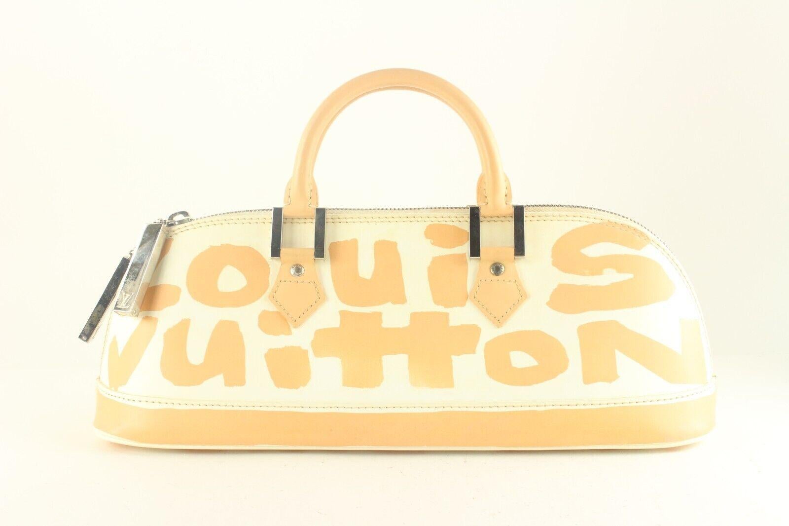 Louis Vuitton Stephen Sprouse Graffiti Alma Horizontal Peach White 10LV725K 7