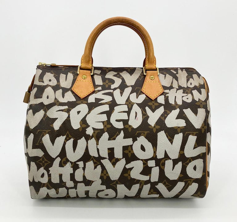Louis Vuitton // 2001 Monogram Stephen Sprouse Graffiti Speedy 30