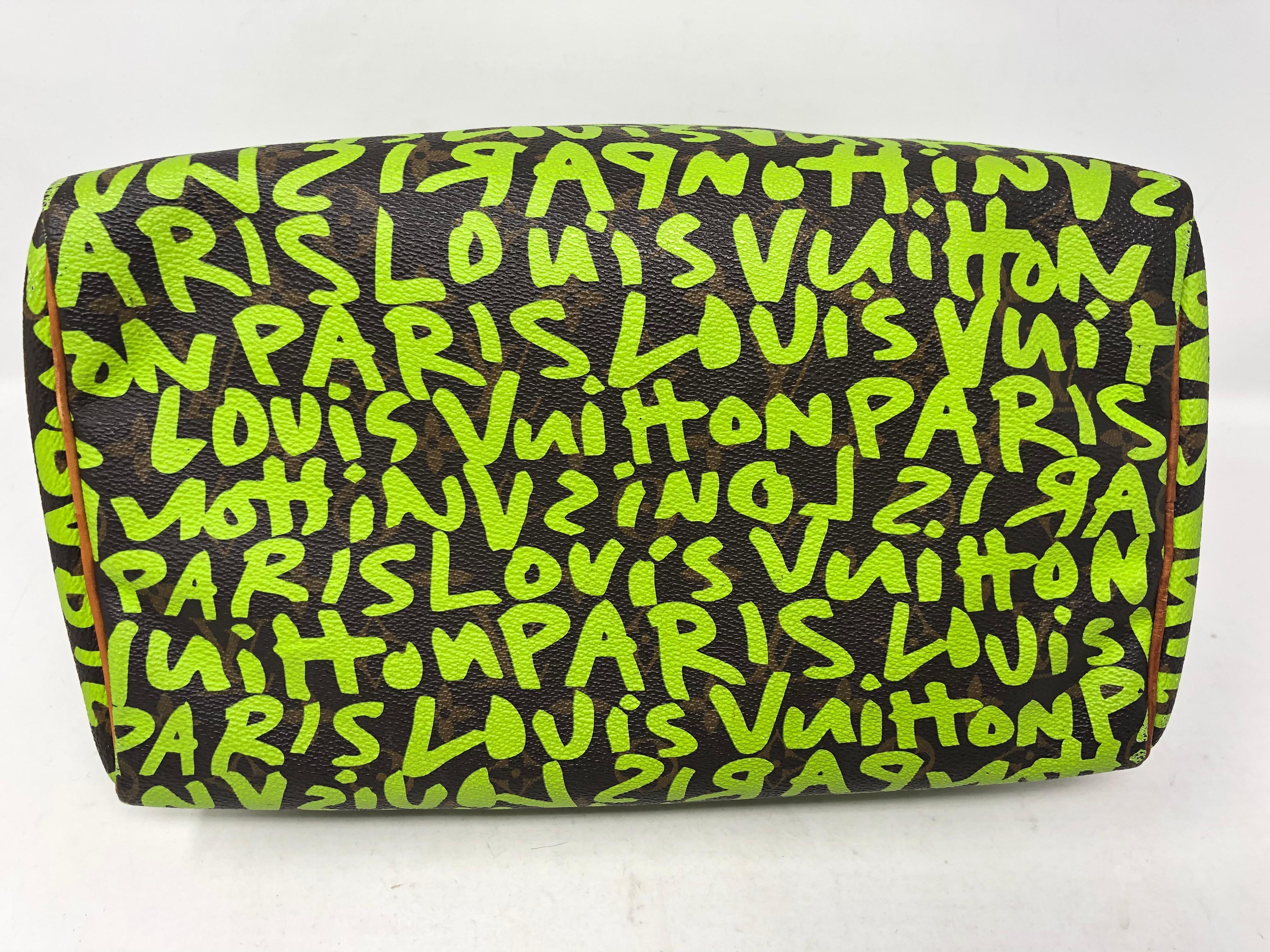 Louis Vuitton Stephen Sprouse Graffitti Speedy Neon Bag  2