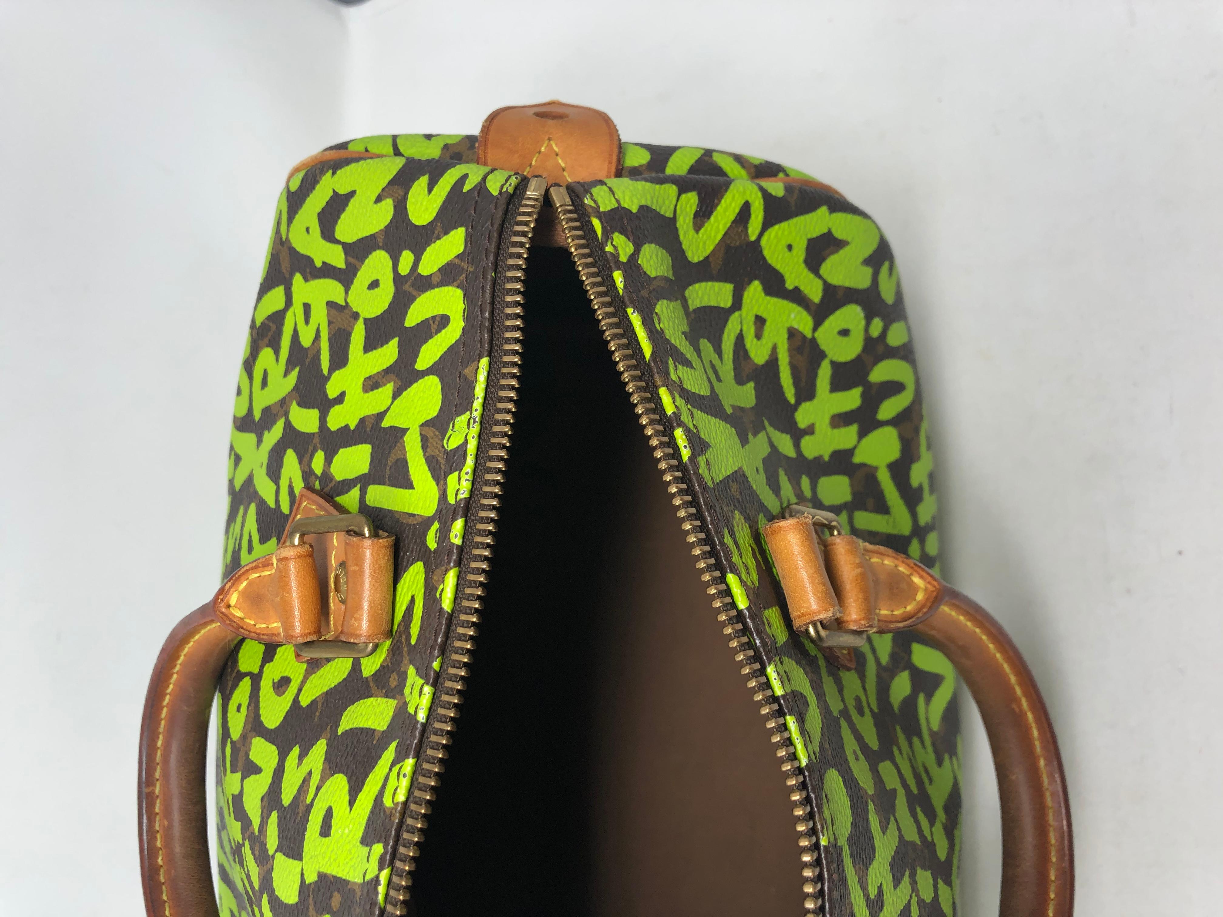 Louis Vuitton Stephen Sprouse Graffitti Speedy Neon Bag  1