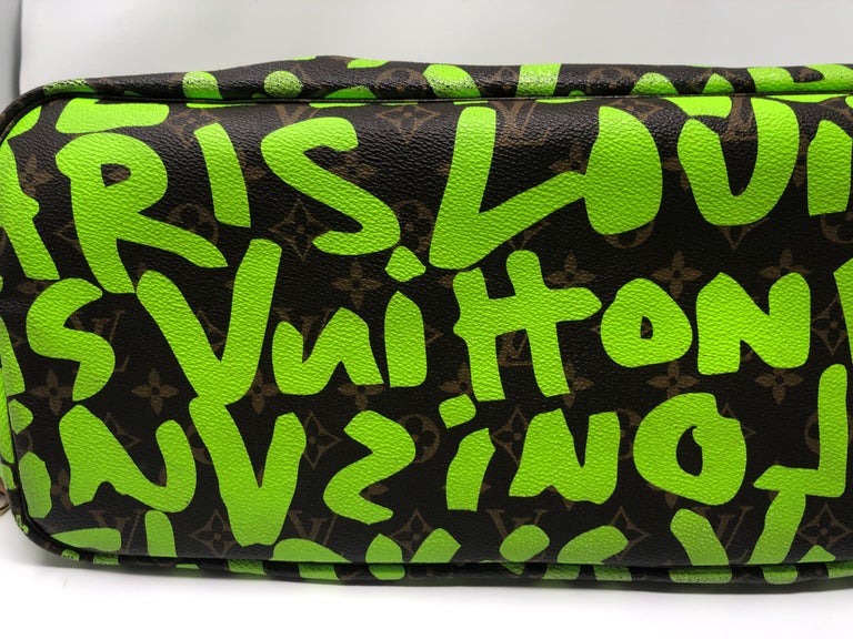 Louis Vuitton Stephen Sprouse Green Graffiti GM at 1stDibs  green neverfull,  stephen green graffiti, stephen green grafitti