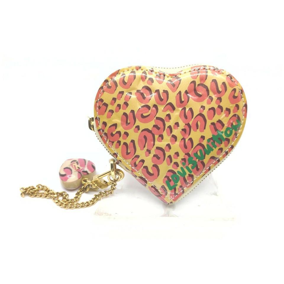 Louis Vuitton Stephen Sprouse Leopard  Porte Monnaie Coeur Heart Coin Pouch 862 2