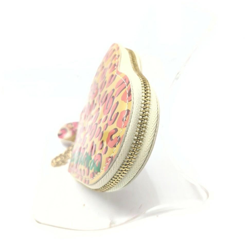 Louis Vuitton Stephen Sprouse Leopard  Porte Monnaie Coeur Heart Coin Pouch 862 1