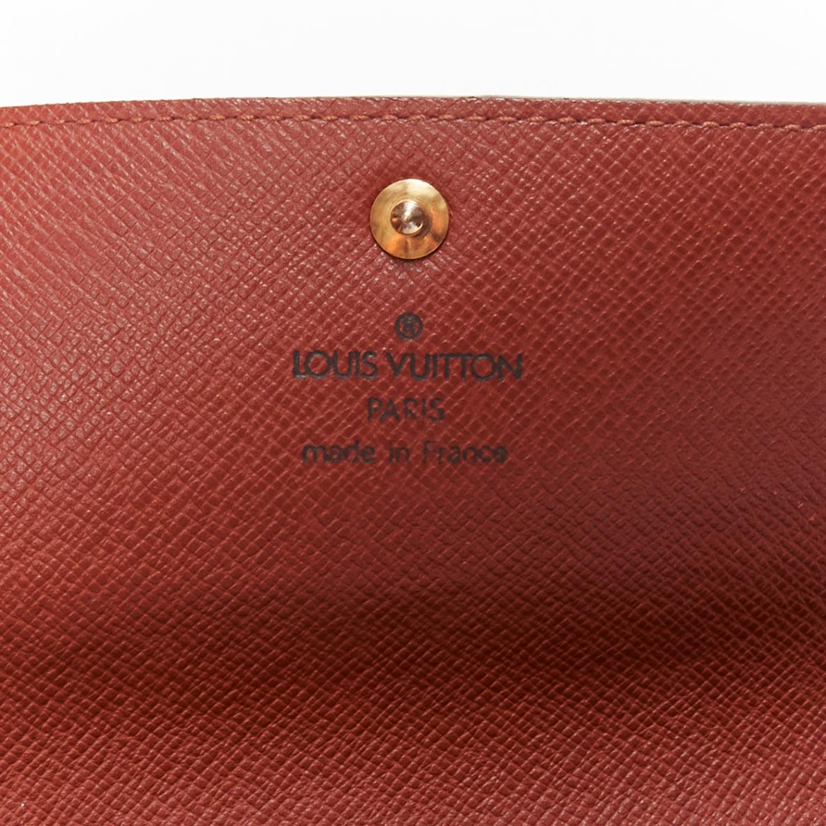 LOUIS VUITTON Stephen Sprouse orange graffiti brown monogram long wallet For Sale 3