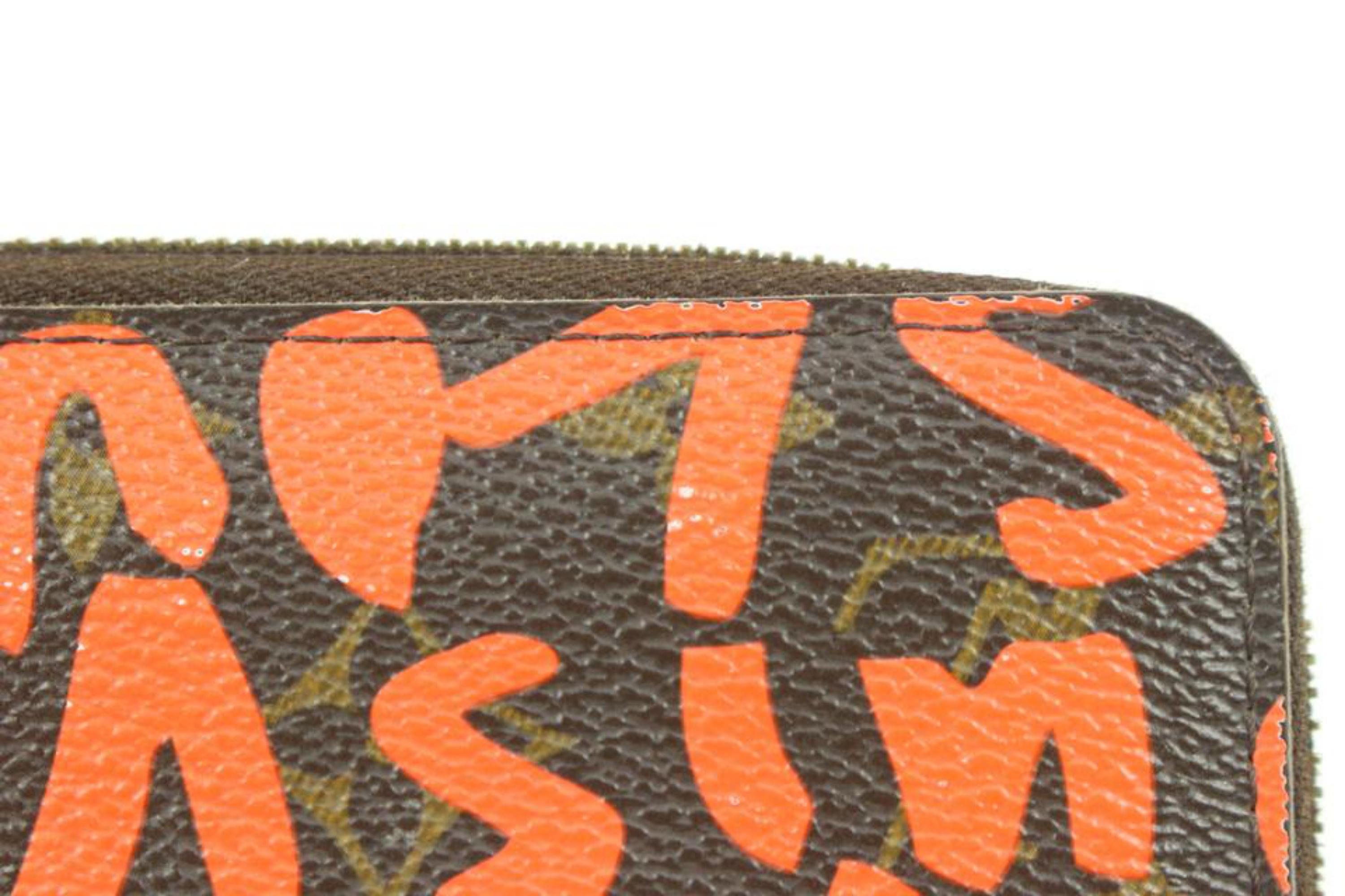 louis vuitton orange wallet