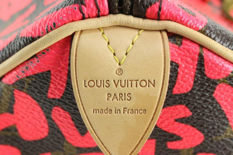 Louis Vuitton Louis Vuitton Stephen Sprouse Pink Fuchsia Graffiti