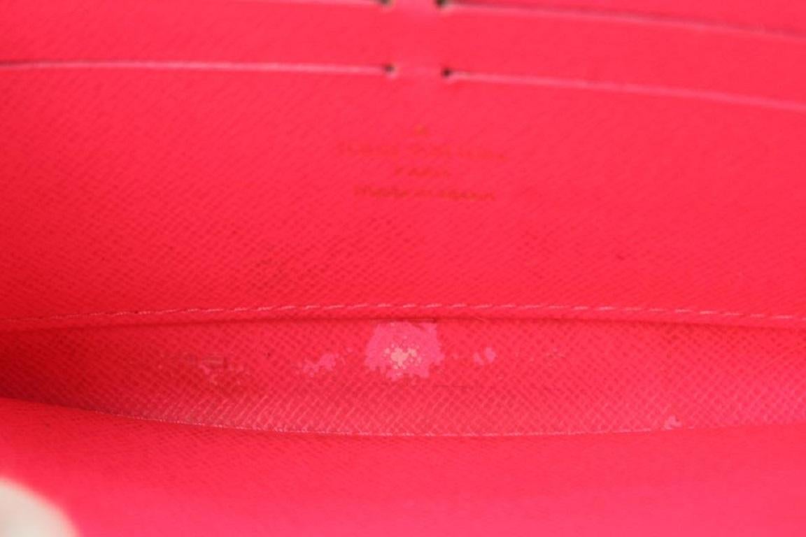 Women's Louis Vuitton Stephen Sprouse Pink Monogram Graffiti Zippy Wallet Long Zip
