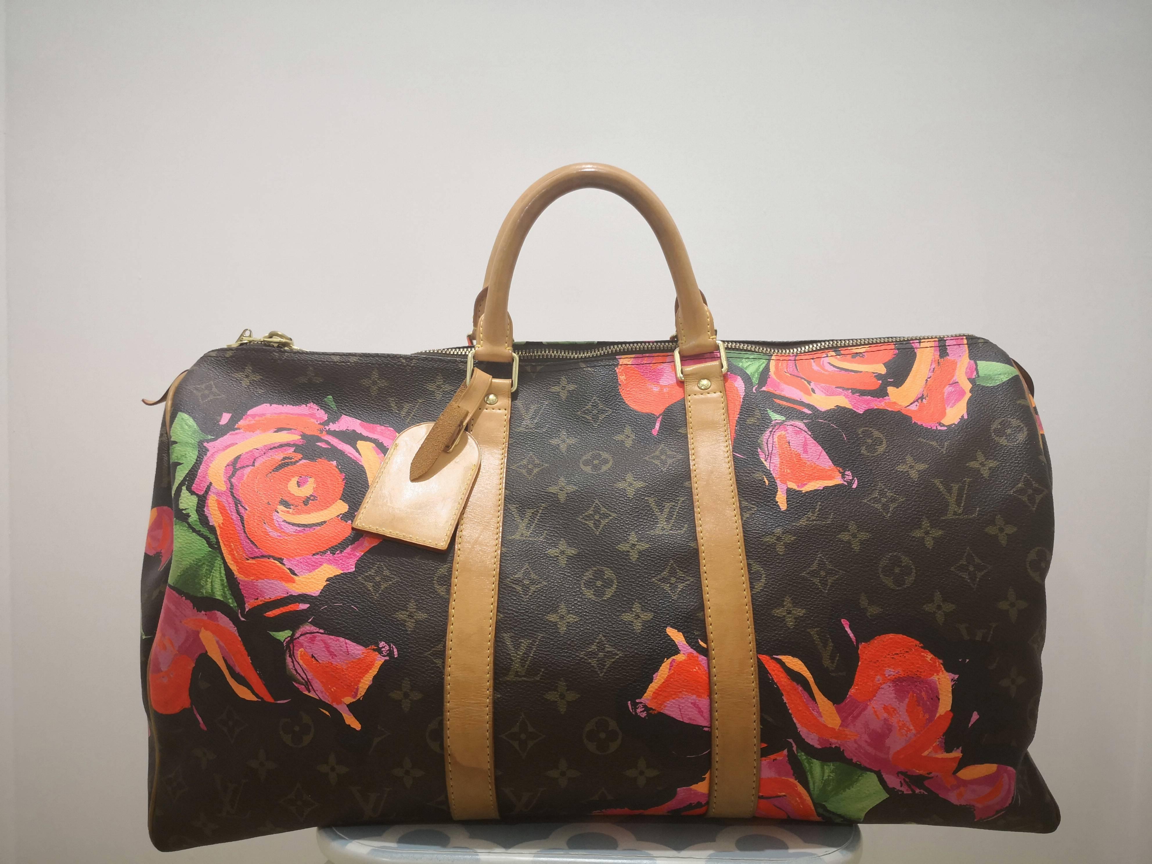 Louis Vuitton Stephen Sprouse Roses Keepall 50 4