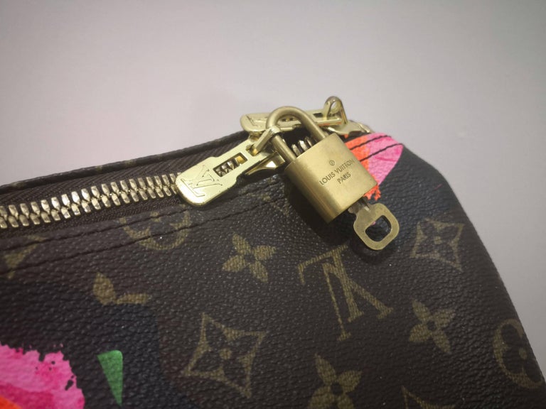 Louis Vuitton Stephen Sprouse Roses Keepall 50 at 1stdibs