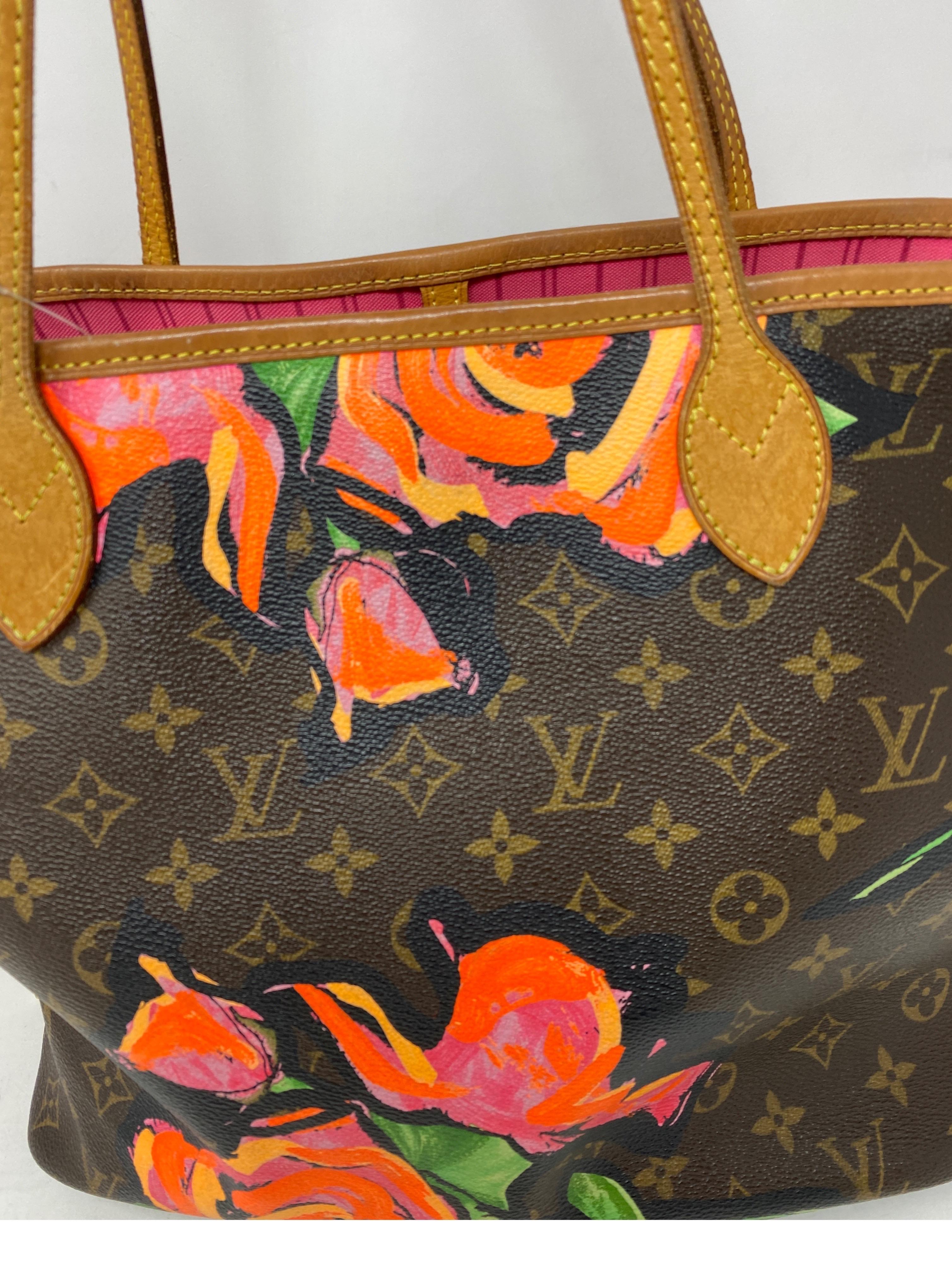 Louis Vuitton Stephen Sprouse Roses Neverfull  2