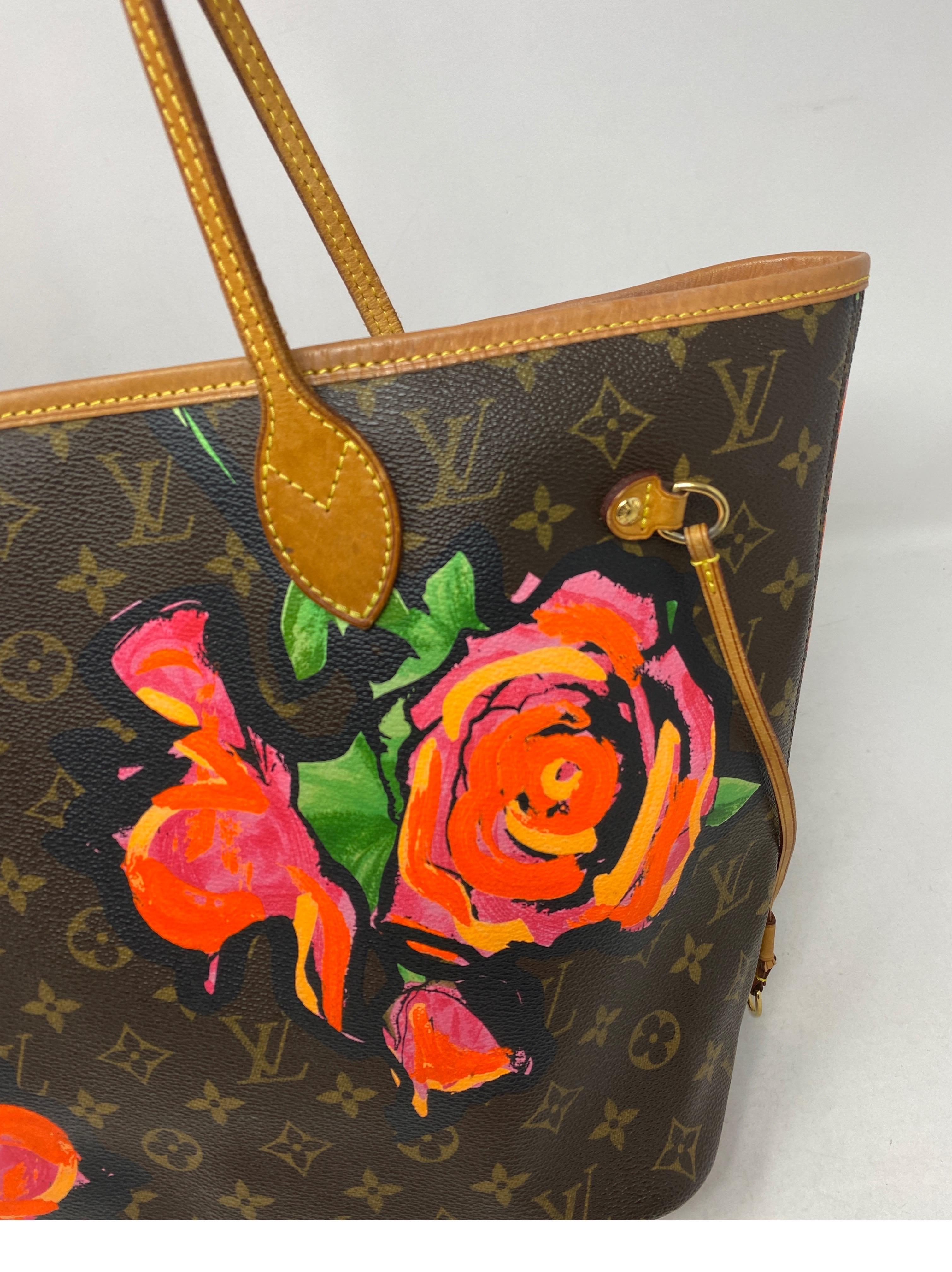 Louis Vuitton Stephen Sprouse Roses Neverfull  3
