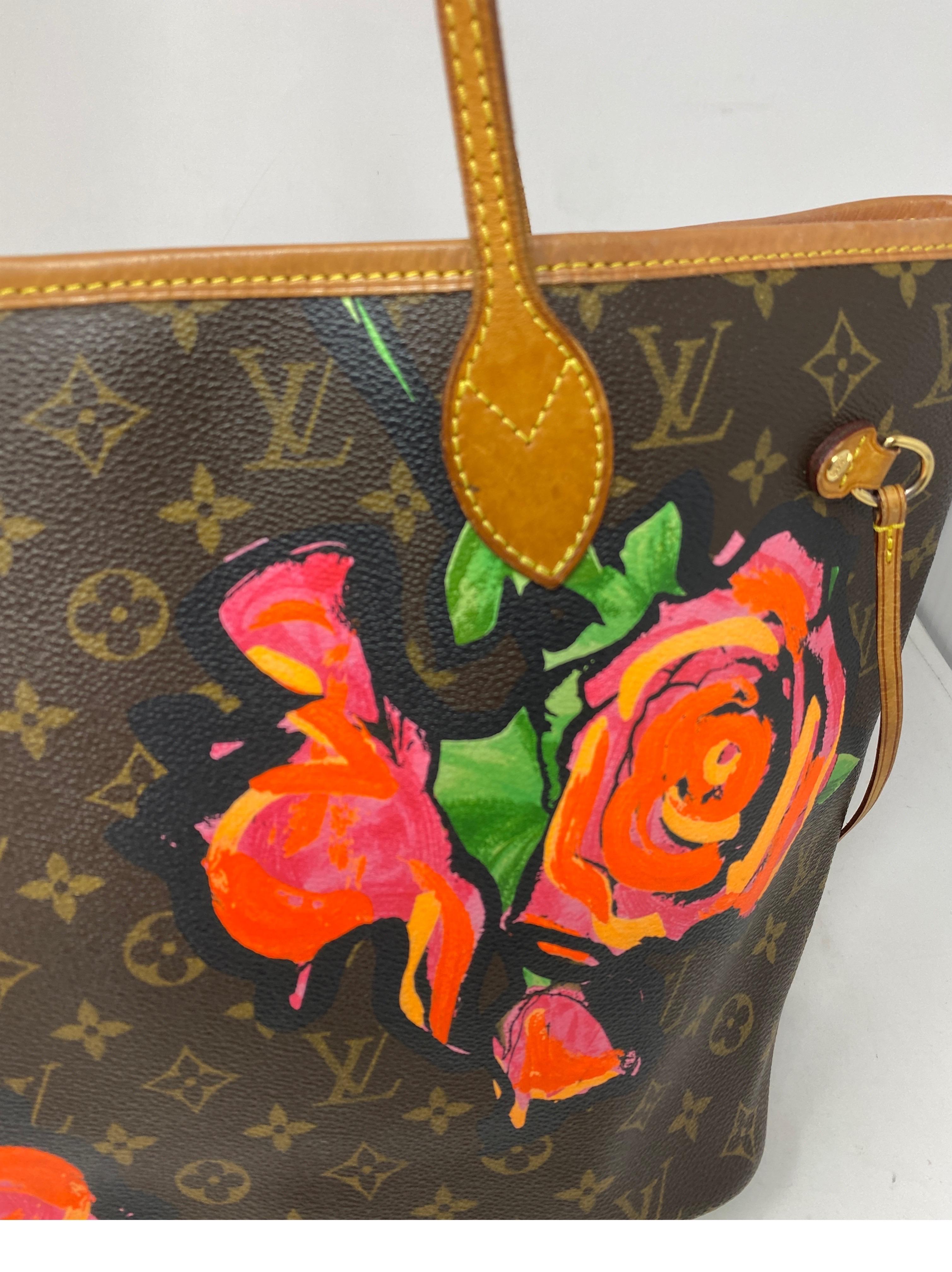 Louis Vuitton Stephen Sprouse Roses Neverfull  4