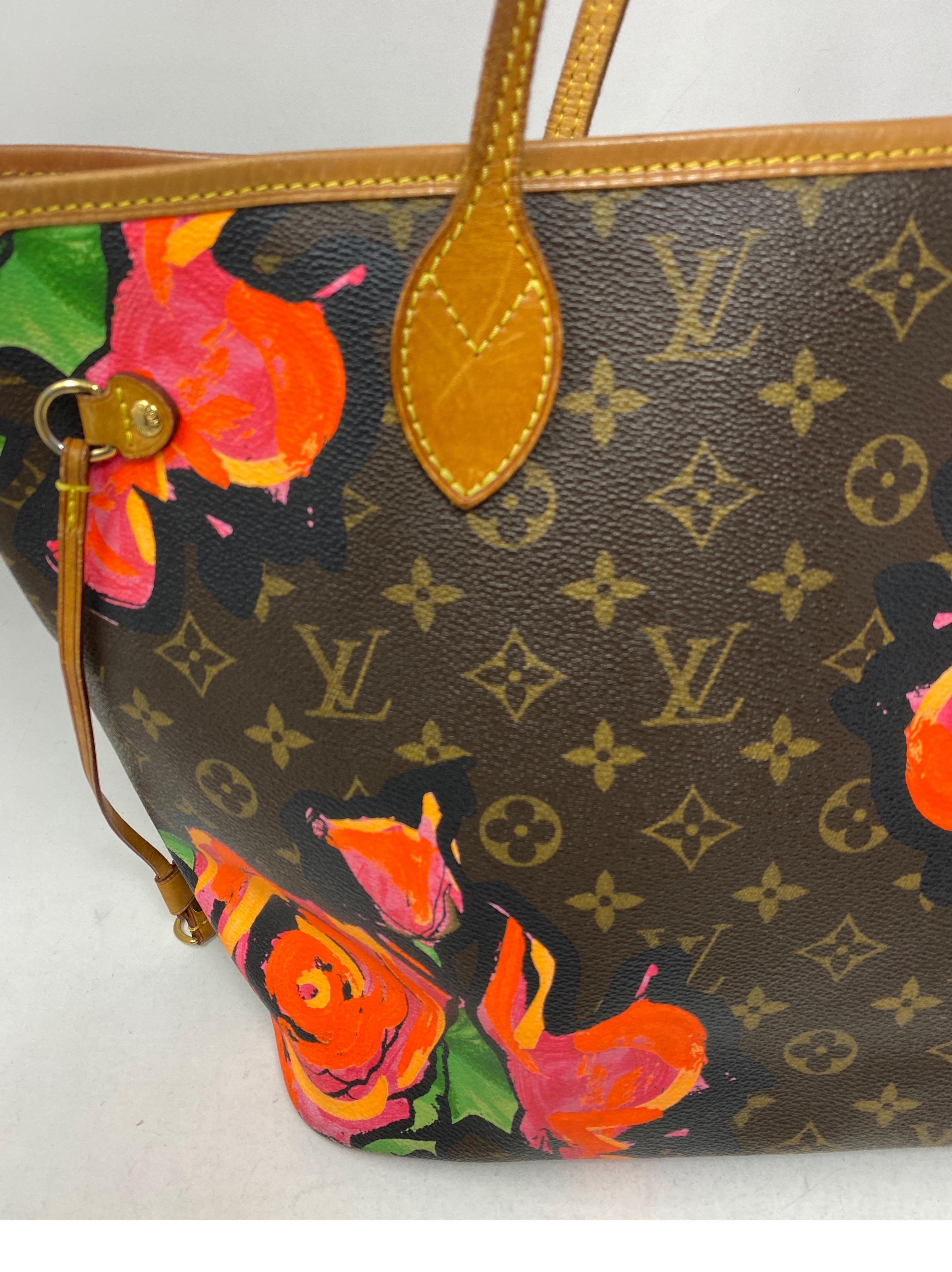 Louis Vuitton Stephen Sprouse Roses Neverfull  5