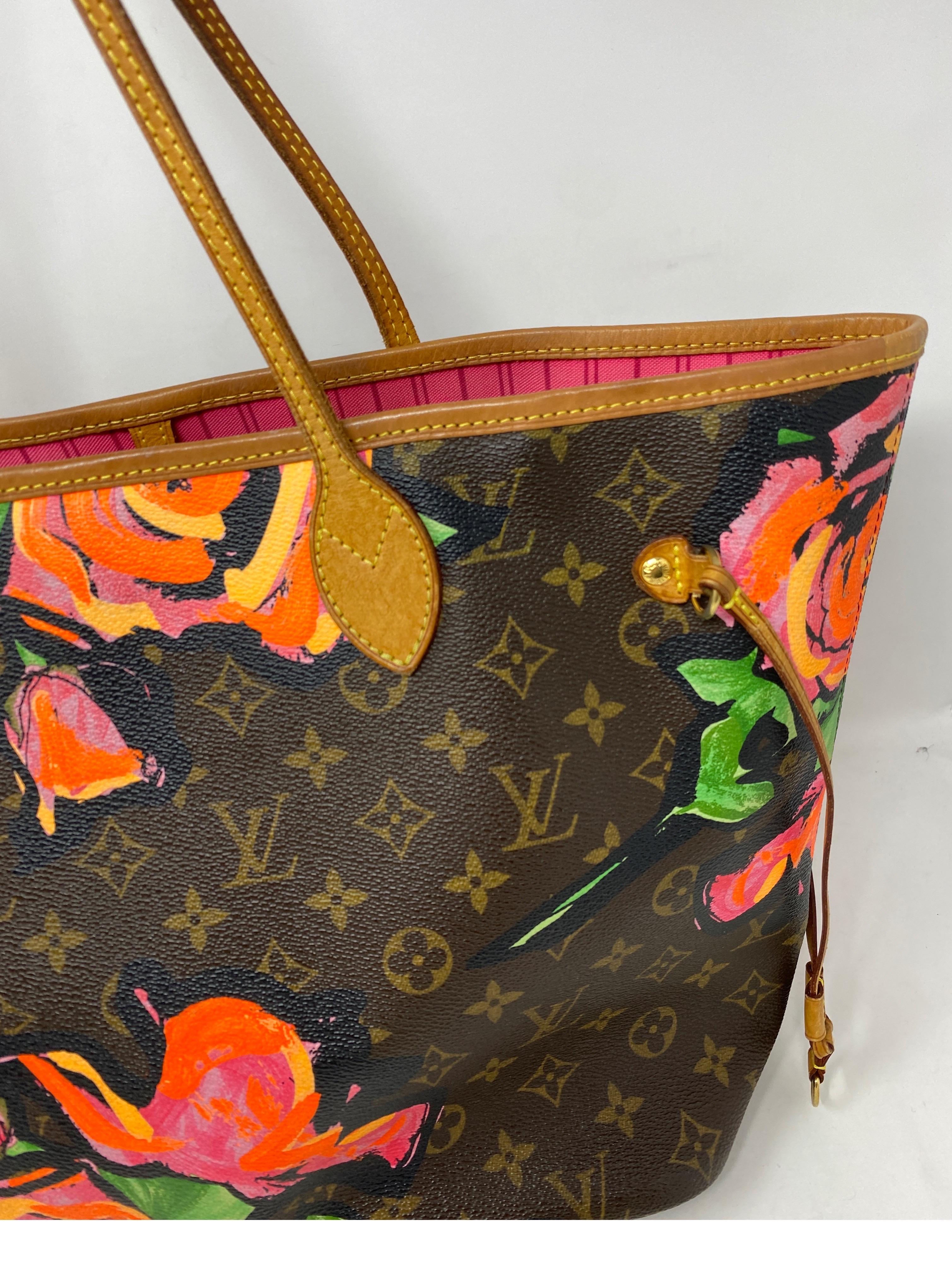 Louis Vuitton Stephen Sprouse Roses Neverfull  1