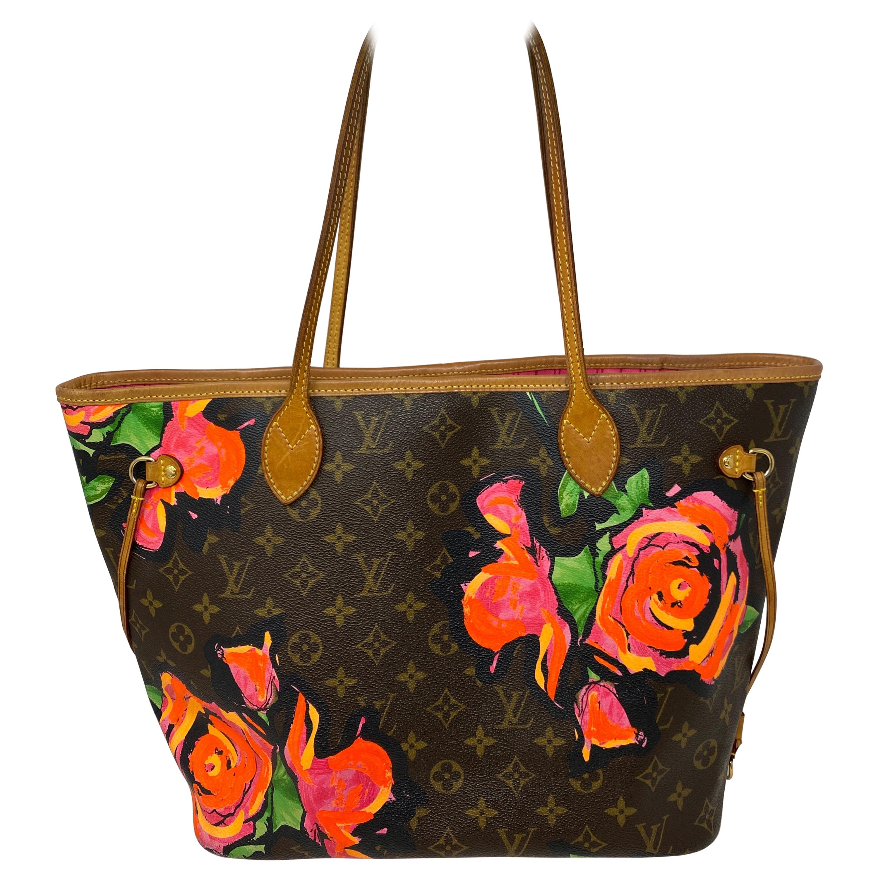 Louis Vuitton Stephen Sprouse Roses Neverfull at 1stDibs