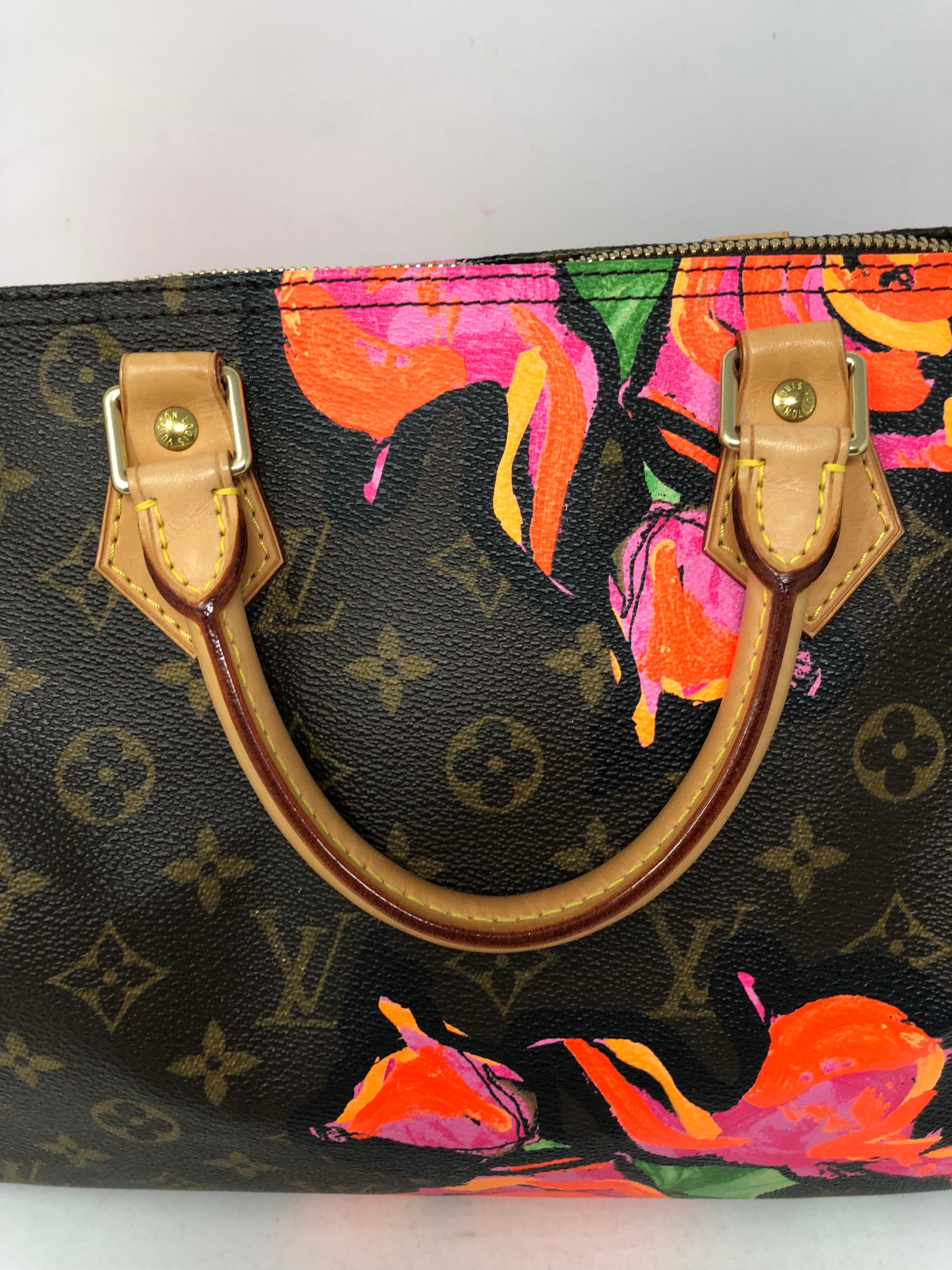 Women's or Men's Louis Vuitton Stephen Sprouse Roses Speedy 30
