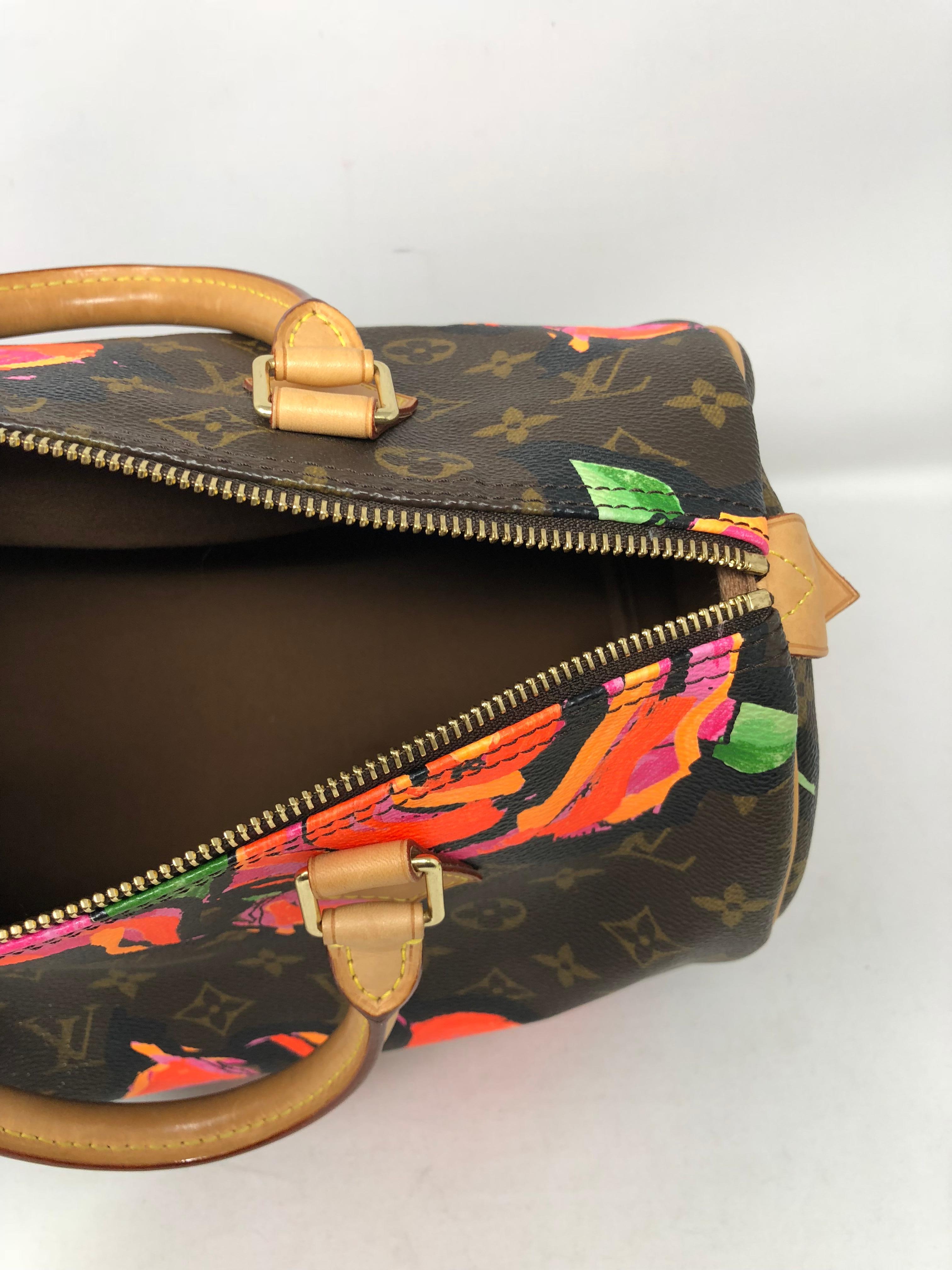 Louis Vuitton Stephen Sprouse Roses Speedy 30 3