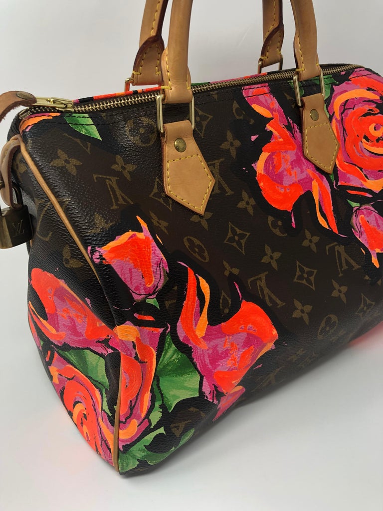 Louis Vuitton Stephen Sprouse Roses Speedy at 1stDibs  louis vuitton  speedy roses, louis vuitton albanian bag, louis vuitton roses speedy