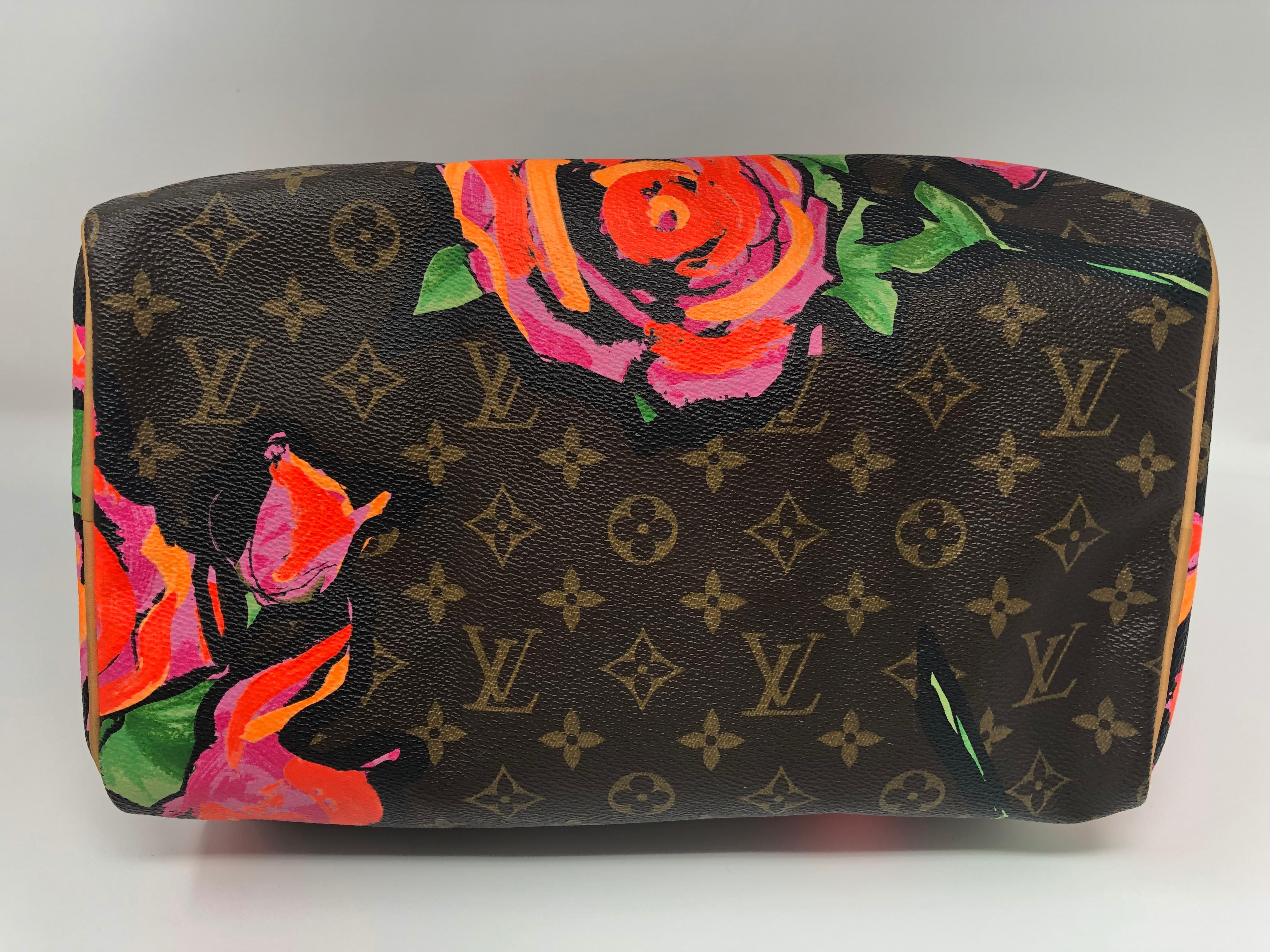 Louis Vuitton Stephen Sprouse Roses Speedy  In Good Condition In Athens, GA