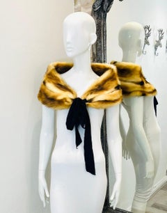 Louis Vuitton Steppe Polecat Pelz Stola