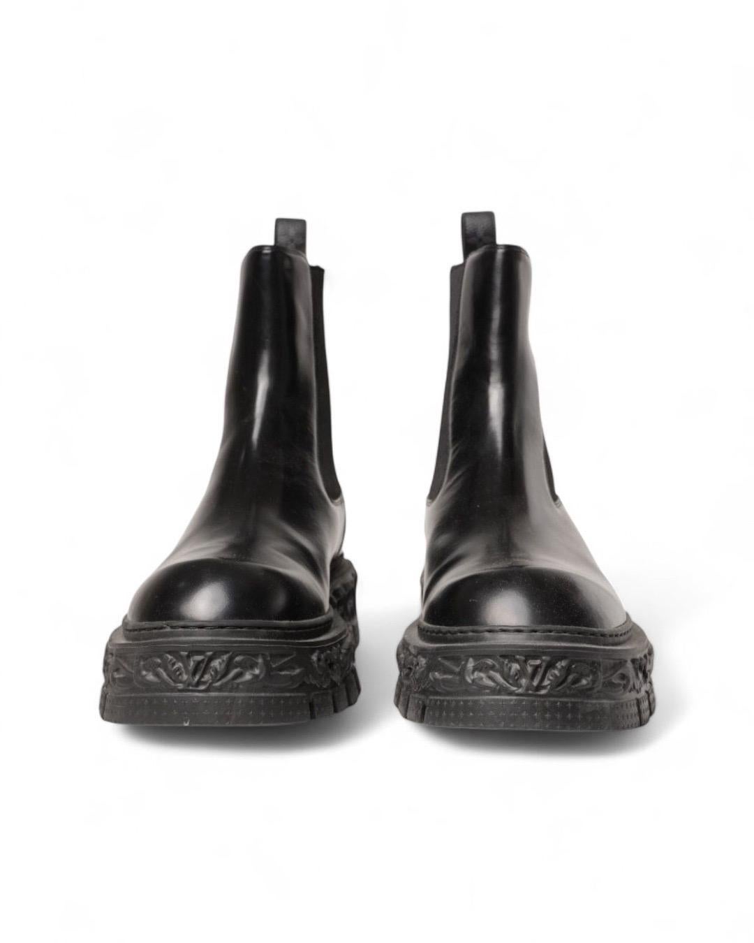 Louis Vuitton Stivaletto Chelsea Barock Nero im Angebot 6