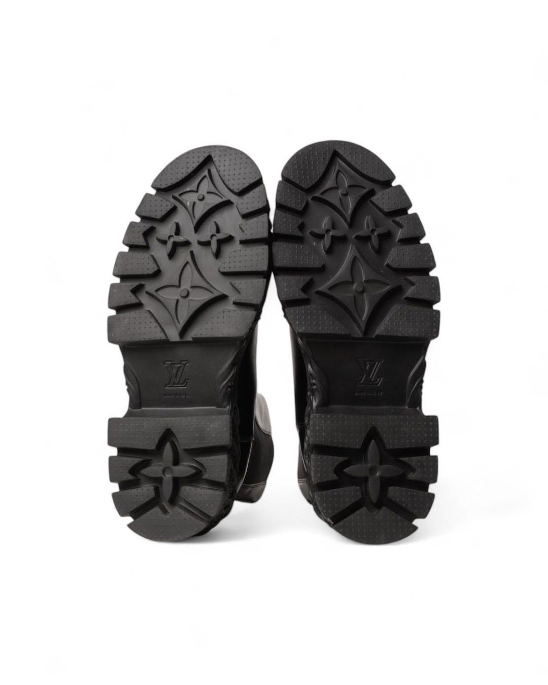 Louis Vuitton Stivaletto Chelsea Barock Nero im Angebot 3