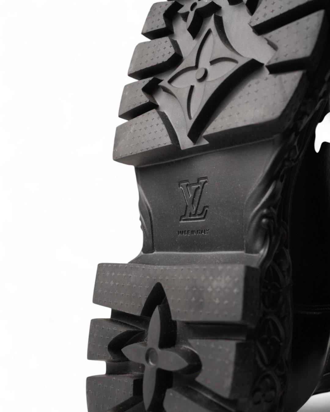 Louis Vuitton Stivaletto Chelsea Barock Nero im Angebot 4