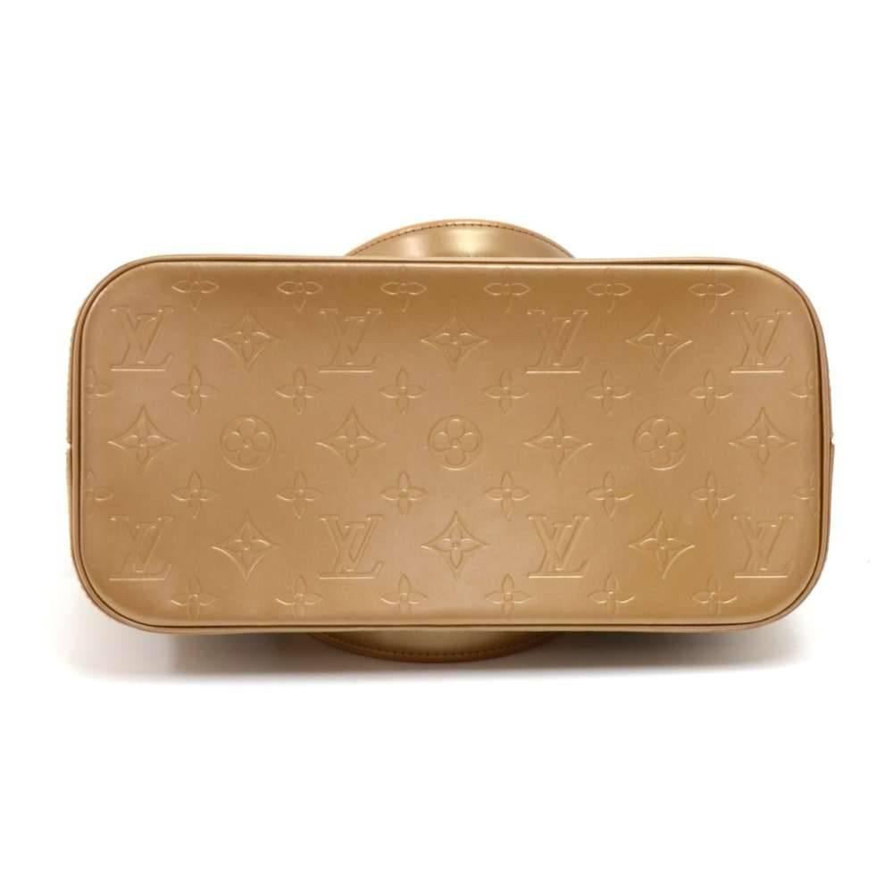 Women's Louis Vuitton Stockton Gold Monogram Matt Leather Shoulder Bag