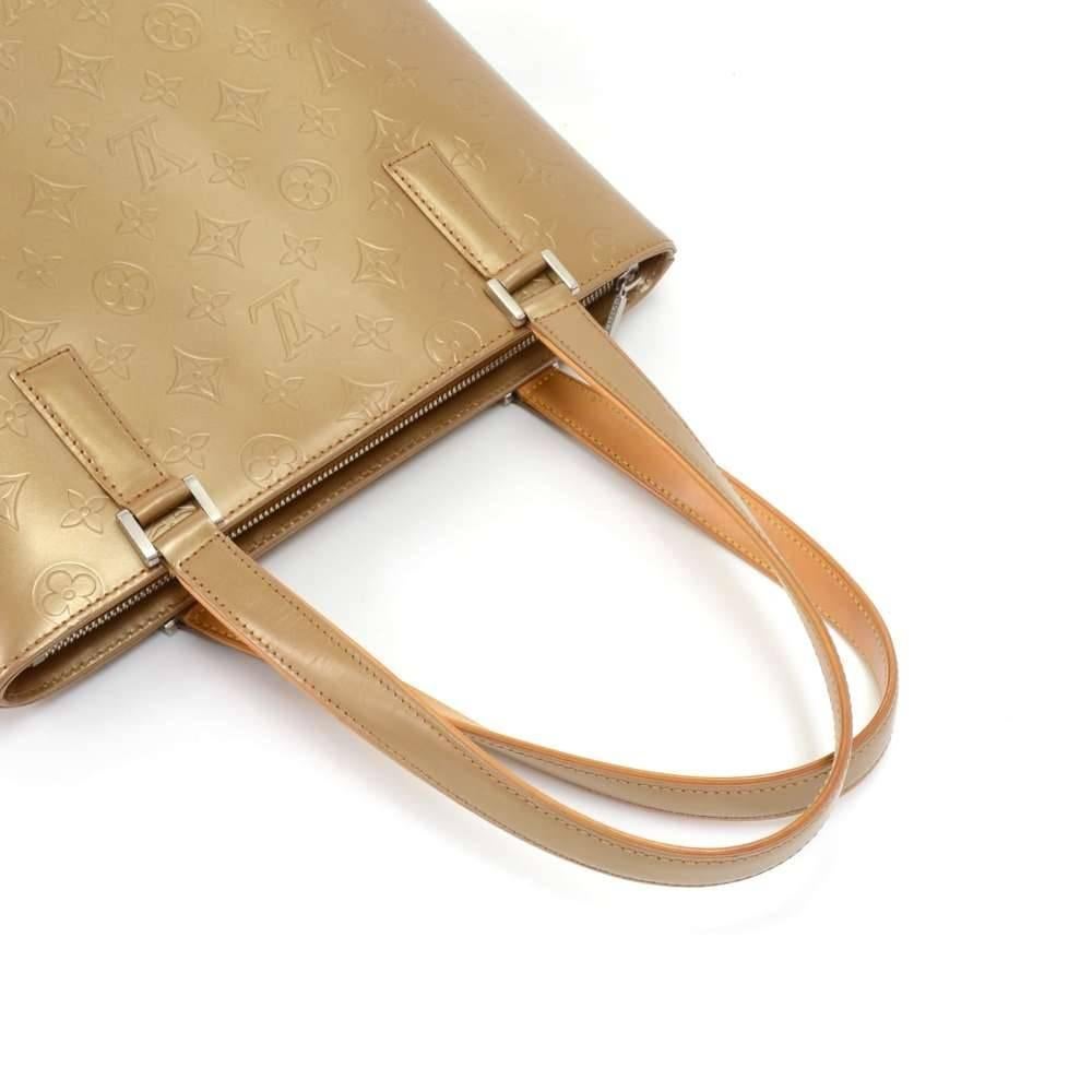 Louis Vuitton Stockton Gold Monogram Matt Leather Shoulder Bag 1