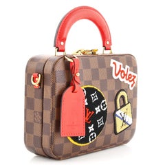 Louis Vuitton Stories Box Bag Limited Edition Patches Damier
