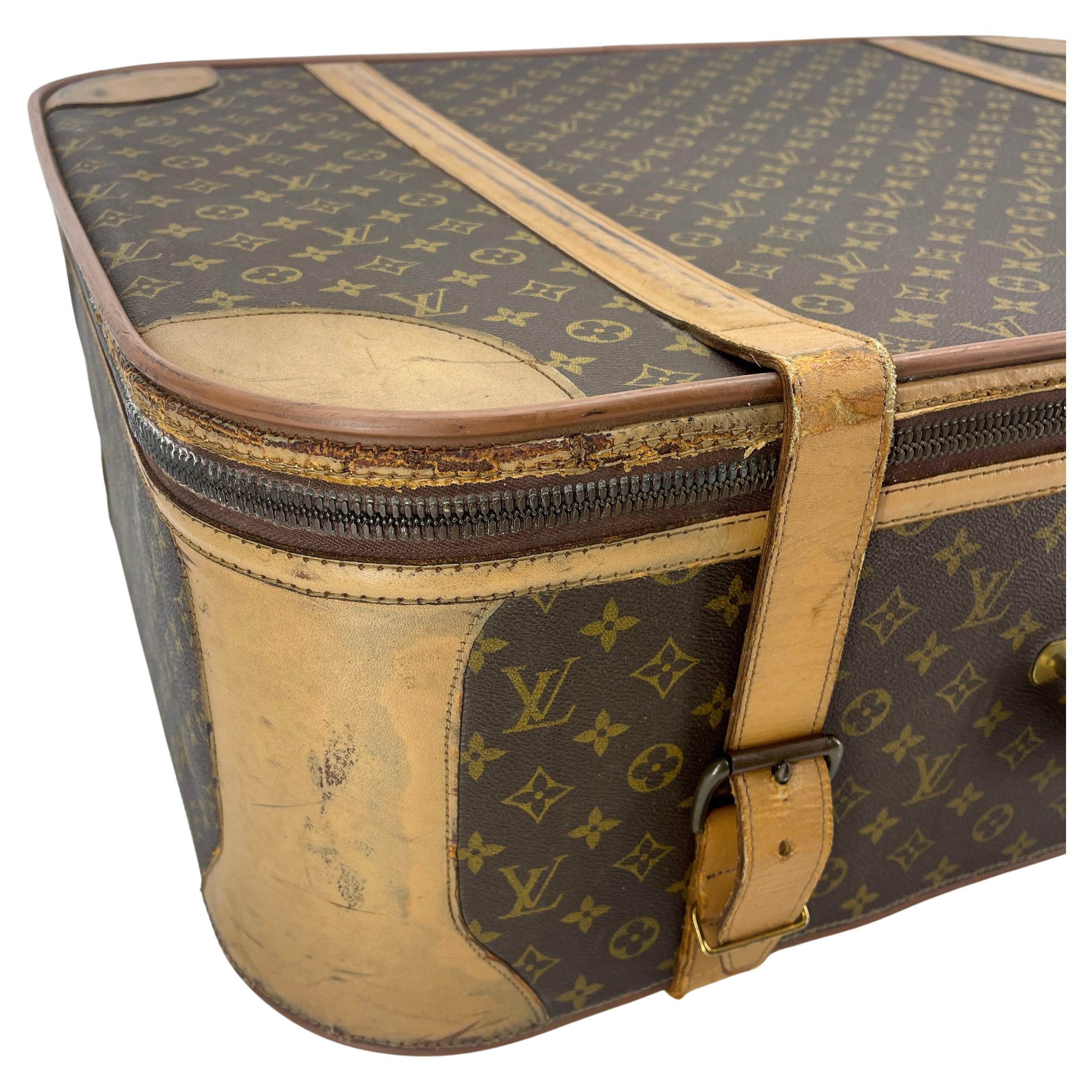 Louis Vuitton Stratos Extra Large Trunk Travel Suitcase Monogram 2