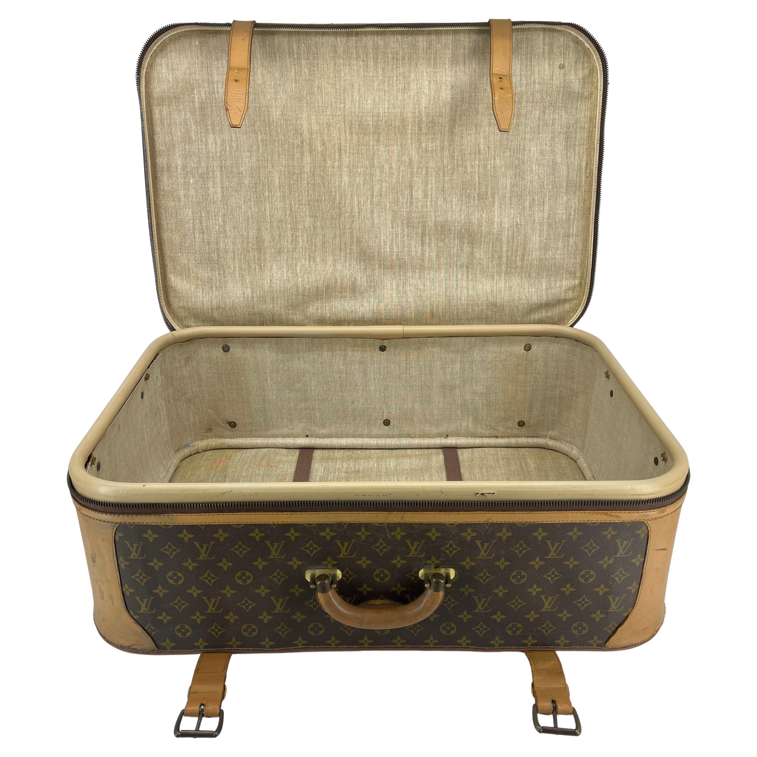 Louis Vuitton Stratos Extra Large Trunk Travel Suitcase Monogram 4