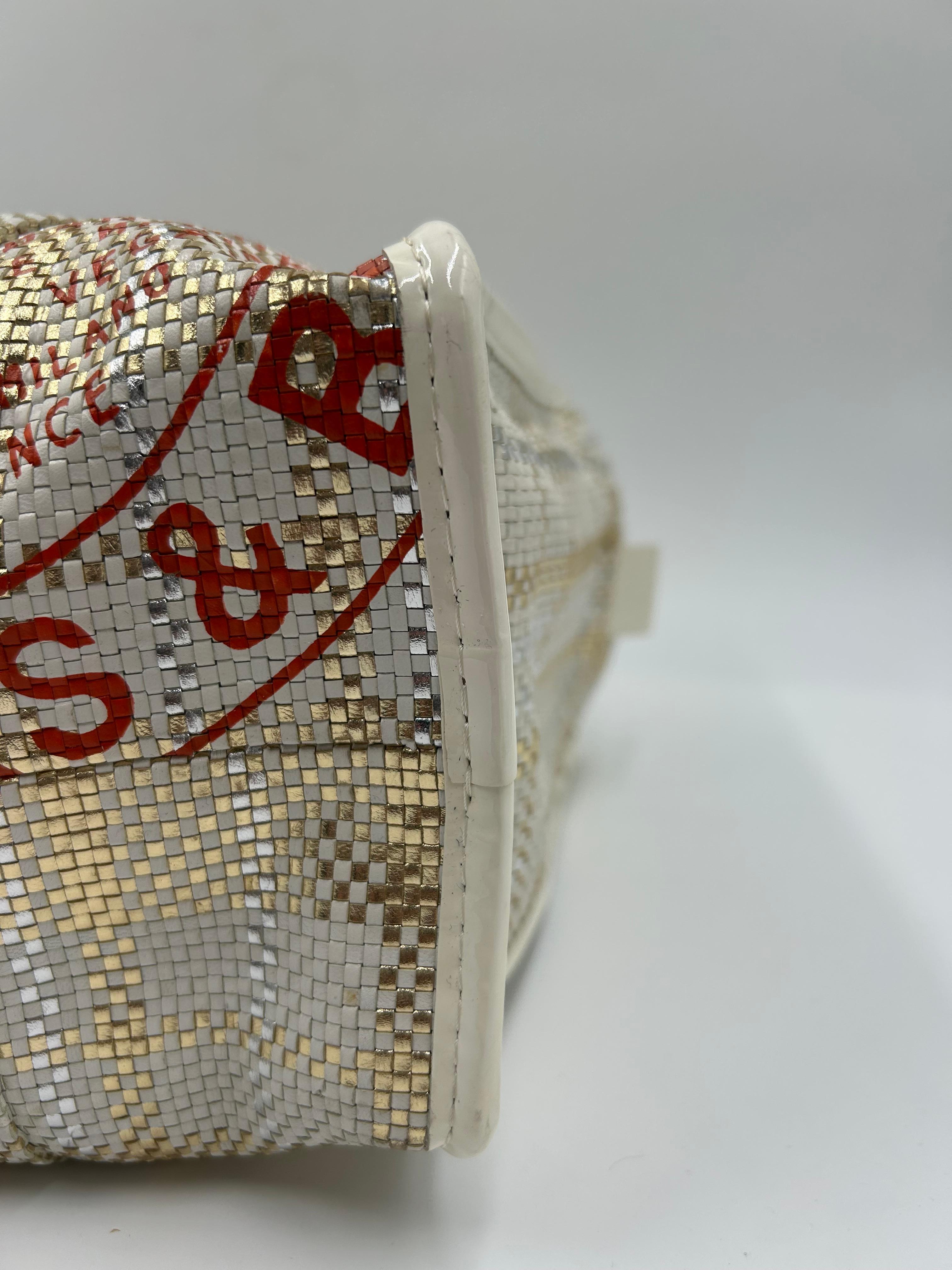 Louis Vuitton Street Shopper Sac fourre-tout en cuir tressé en vente 4