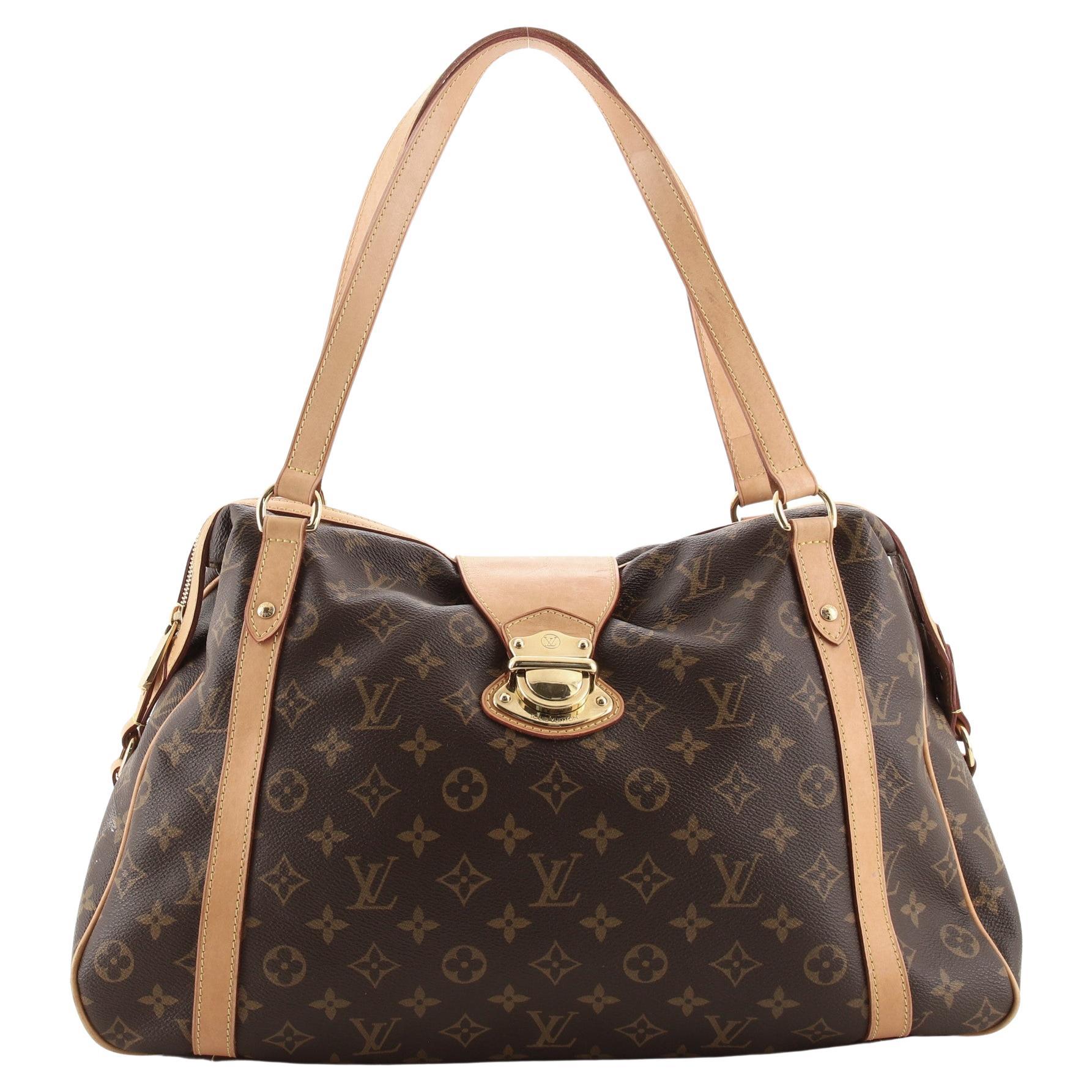 Louis Vuitton Stresa Handbag Monogram Canvas GM