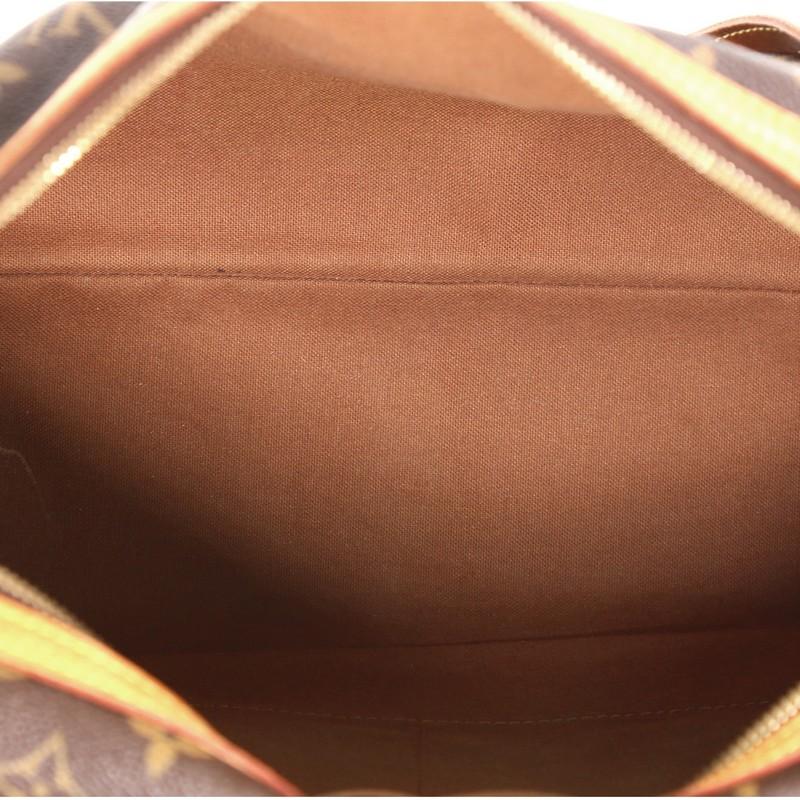 Louis Vuitton Stresa-Handtasche mit Monogramm aus Segeltuch PM für Damen oder Herren