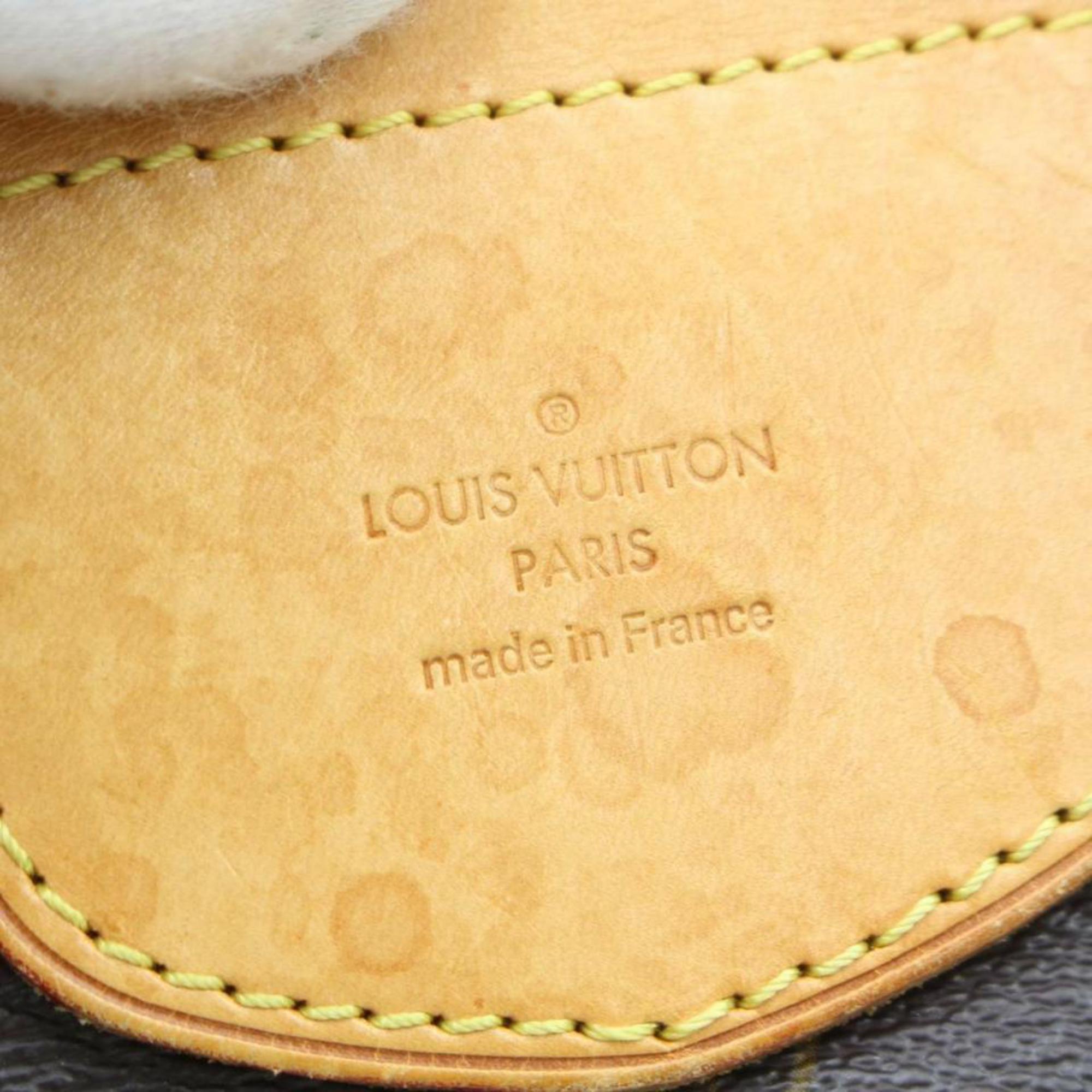 Louis Vuitton Stresa Monogram Gm 870174 Brown Coated Canvas Shoulder Bag For Sale 6