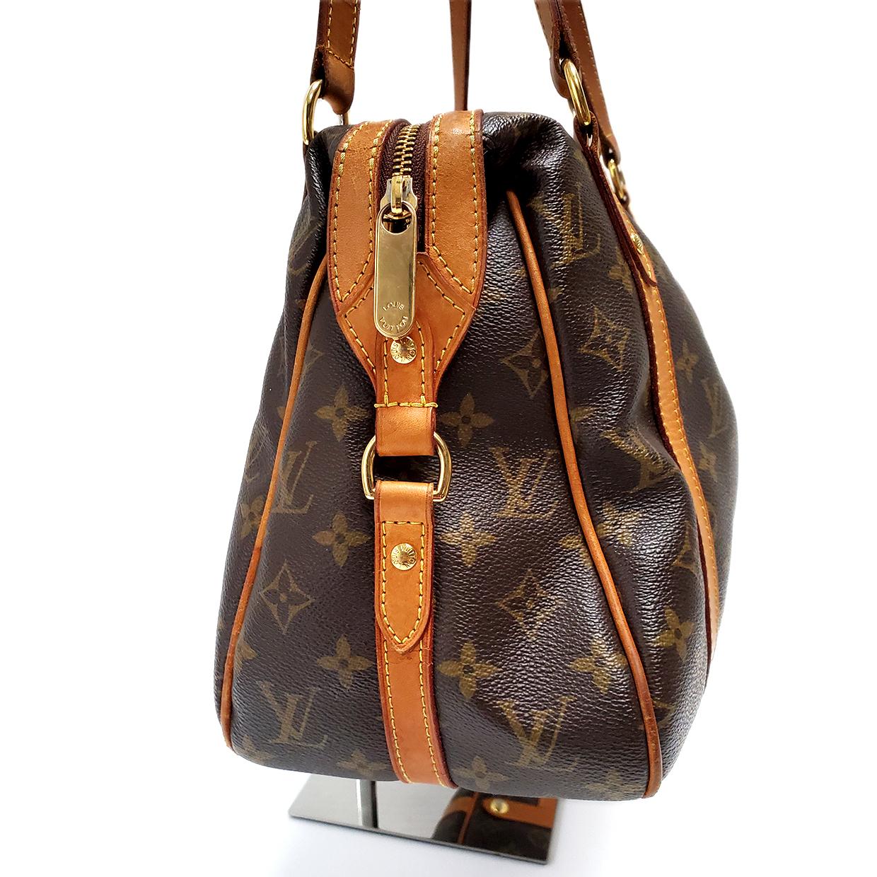 Brand - Louis Vuitton
Collection - Stresa PM
Estimated Retail - $1,980.00
Style - Hand Bag
Material - Canvas
Color - Brown
Pattern - Monogram
Closure - Zip
Hardware Material - Goldtone
Model/Date Code - SD0120
Size - Medium
Feature - Inner