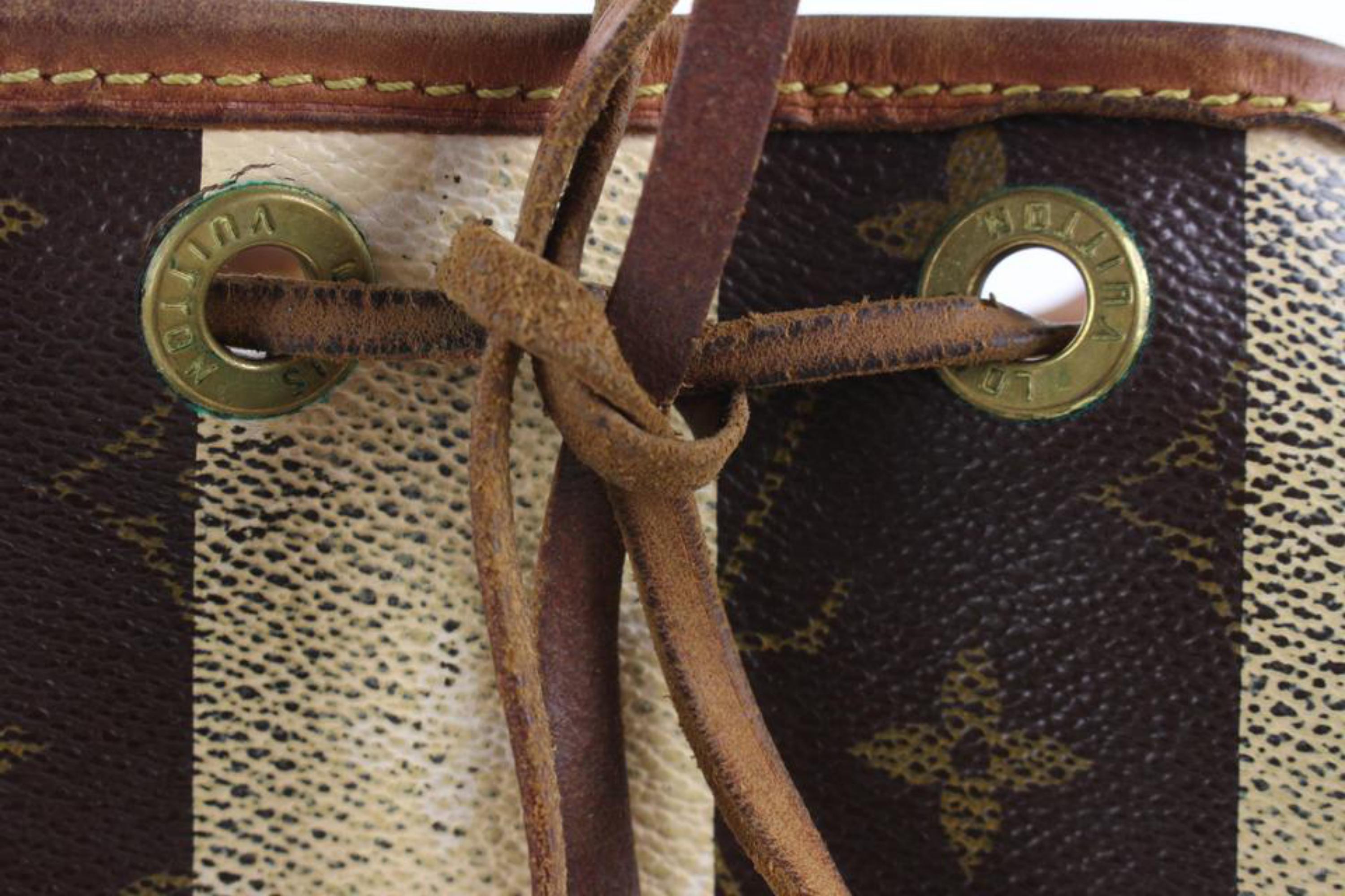 Louis Vuitton, Bags, Authentic Louis Vuitton Monogram Rayures Noe Gm