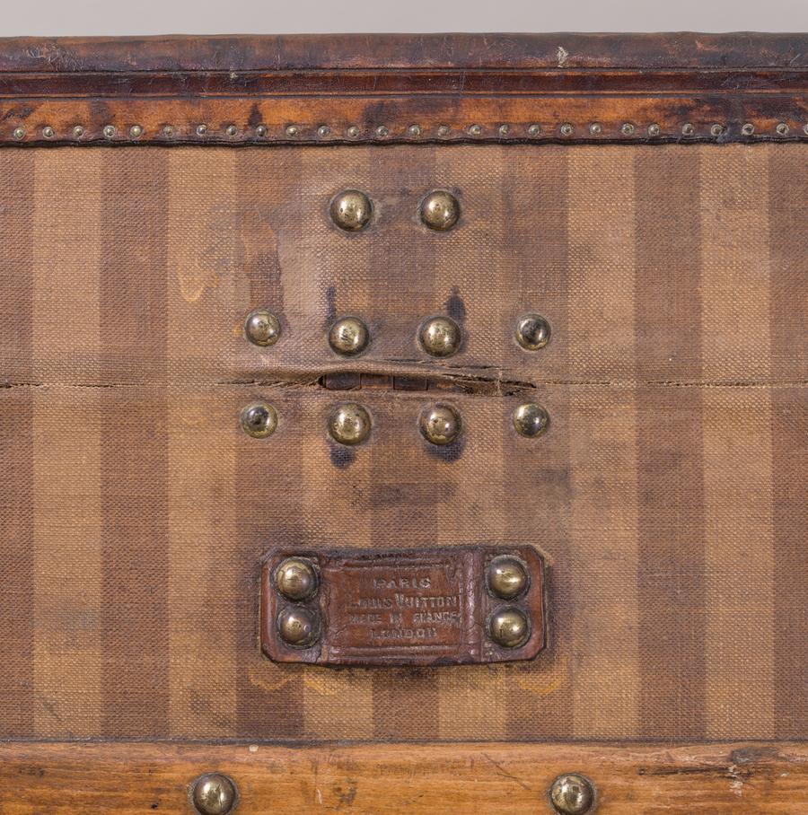 Louis Vuitton Striped Trunk, circa 1890 12