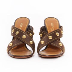 Louis Vuitton Stud Wedge S/S Antigua Collection 2005