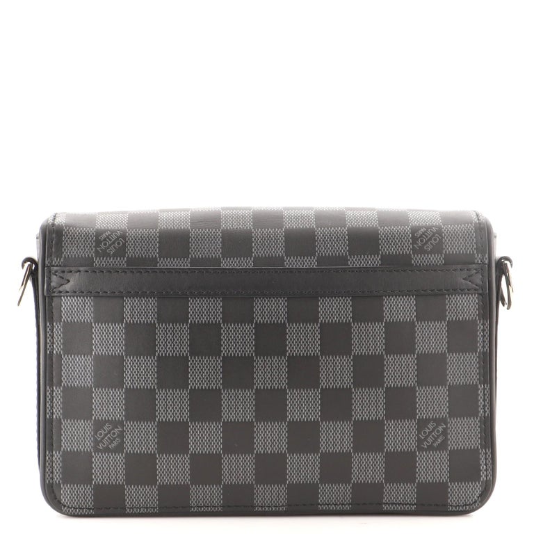 Louis Vuitton Studio Messenger Bag Damier Infini Leather For Sale at