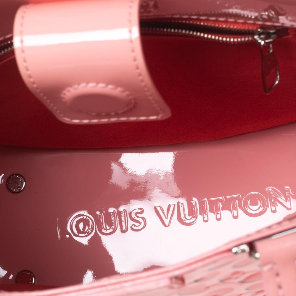 Louis Vuitton Sugar Poppy Monogram Vernis Jungle Open Tote 4