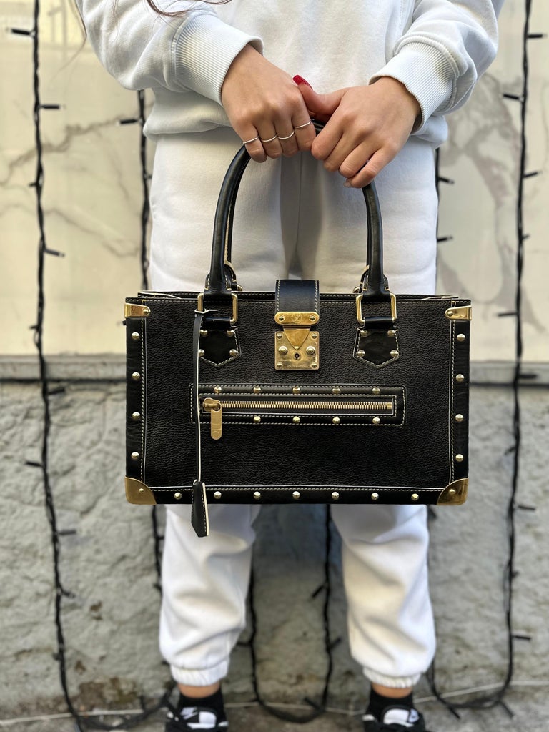 Louis Vuitton, Bags, Louis Vuitton Suhali Le Fabuleux Black Leather Bag