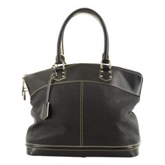 Louis Vuitton Suhali Lockit Handbag Leather GM