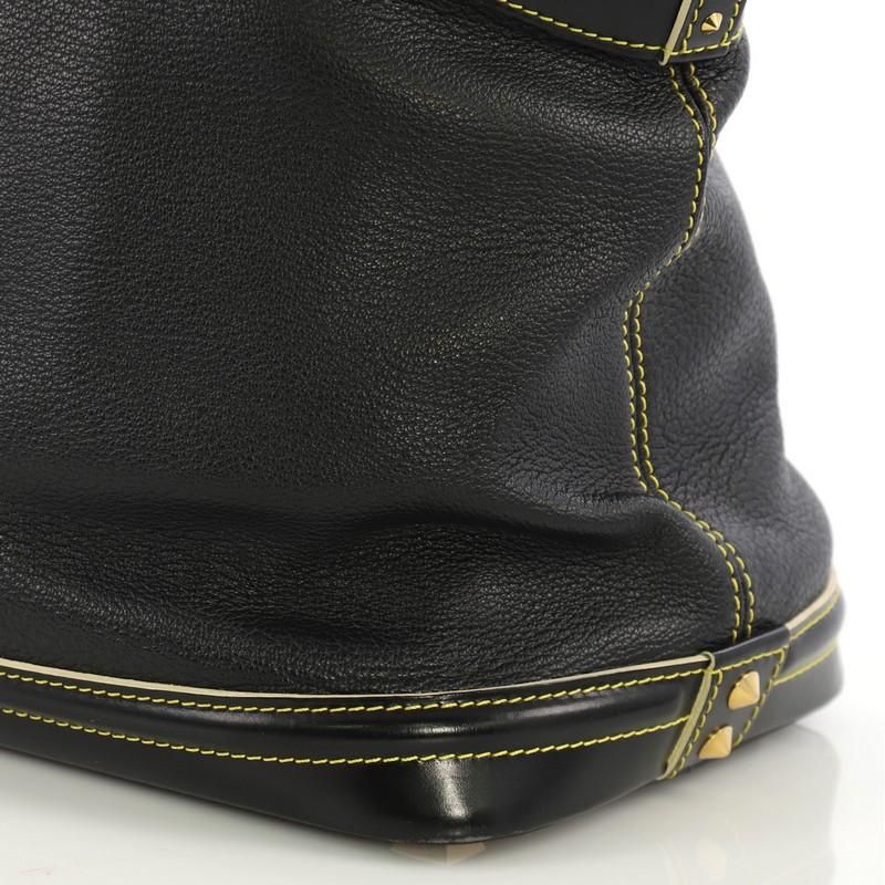  Louis Vuitton Suhali Lockit Handbag Leather MM 2