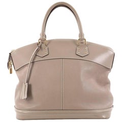 Louis Vuitton Suhali Lockit Handbag Leather MM