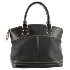 Louis Vuitton Suhali Lockit Handbag Leather PM